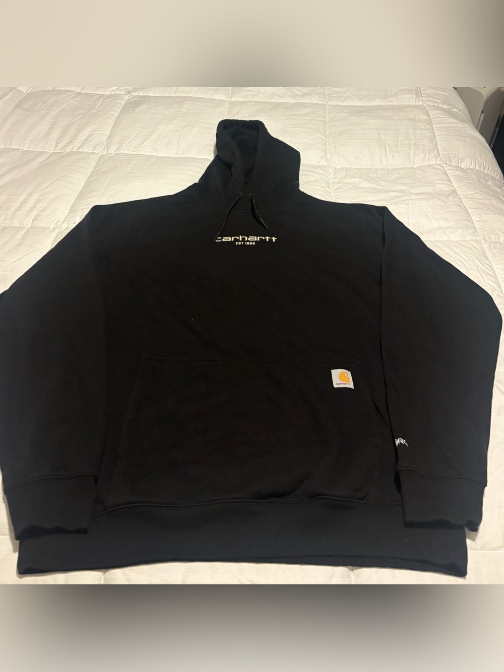 NWOT Carhartt Force Relaxed Fit Center Logo Hoodie Size Large